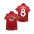 Camisola Liverpool GERRARD 8 Retro Homem Equipamento Primeiro 2008 2006 Manga Curta
